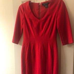 Red Etcetera dress vintage 90s